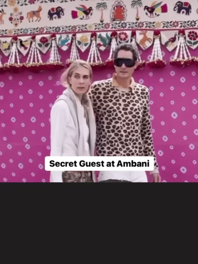 Secret Guest at Anant Ambani Pre-Wedding Party